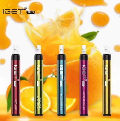 Сигарета Iget 100% подлинная Iget e плюс 1200 ручка Vape никотина слоек 4.8ML 5%