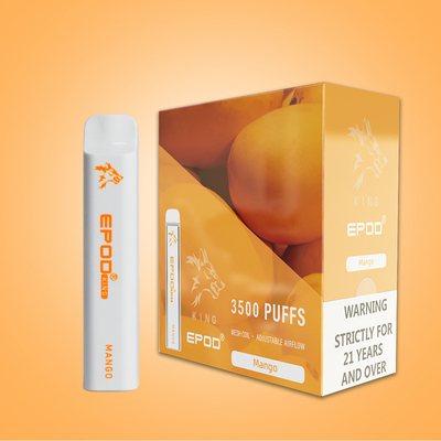 10ML перезаряжаемые EPOD устранимое Vape 3500 слоек с батареей 850mah