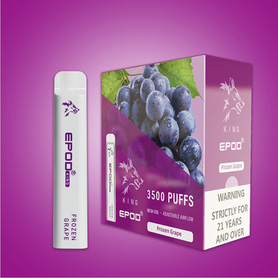 10ML перезаряжаемые EPOD устранимое Vape 3500 слоек с батареей 850mah