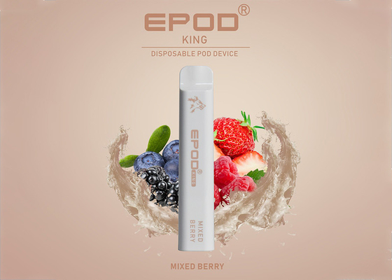 Слойки емкости 3500 короля Перезаряжаемые Устраним Vape Ручки 10ml EPOD 15 вкусов