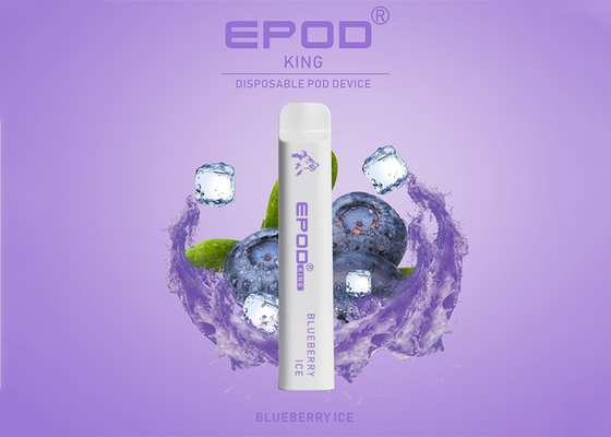 Емкость ручки 10ml Vape короля 3500 слоек EPOD устранимая регулирует ручки никотина воздушного потока
