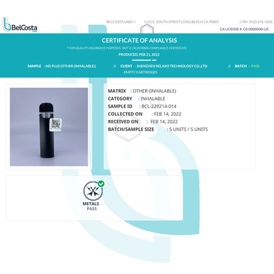 Пригонка нержавеющей стали стручка 316 vape прямой связи с розничной торговлей CBD фабрики устранимая для толстого/тонкого масла