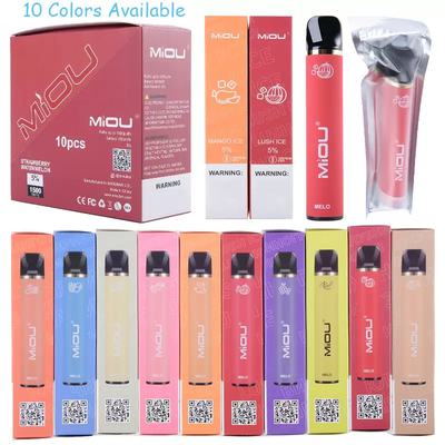 Miou первоначальное Vape 1500 сопит версия США России для концентрации никотина