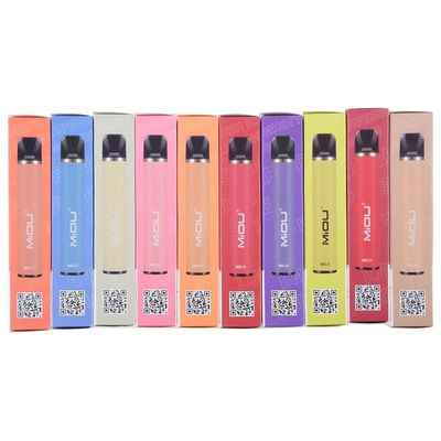 Слойки MIOU 650 Mah 1500 10 видов приправляют никотин 5% солят устранимую ручку Vape