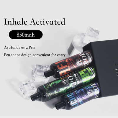 Lychee морозит никотин EPOD устранимое Vape 850mah 118*25*25mm 5%