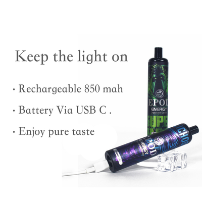 Prefilled перезаряжаемые ручки Vape никотина слоек энергии 5000 Epod устранимое