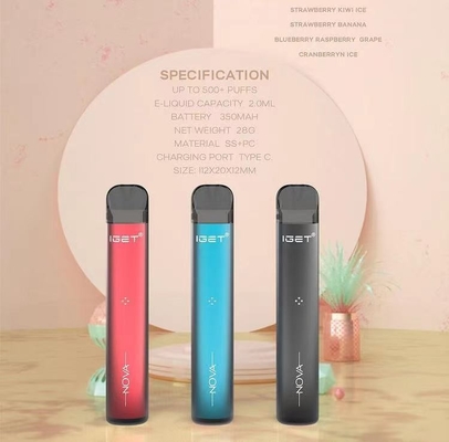 Меняемый устранимый набор Vape НОВЫ IGET с 13 вкусами